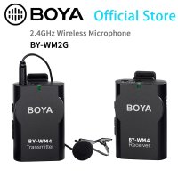 무선 마이크 BOYA BY-WM2G 라발리에 팟캐스트 GoPro Hero3 3 4 DSLR 컨버터