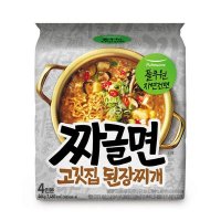 풀무원 짜글면고깃집된장찌개 116G*4입