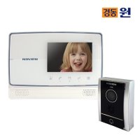 경동나비엔 추가할인쿠폰 셀프시공 2선식 4인치 비디오폰 인터폰 초인 UHA-471