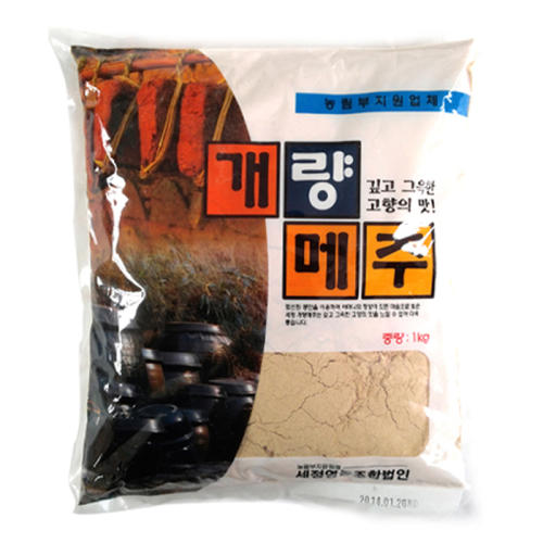 자연닮음 국산 대두 100% 고추장용 개량 메주가루 1kg  1개