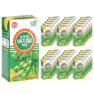 베지밀 비 달콤한 두유 190ml 80개 고소한 영양보충 HACCP 테트라팩 상온보관 온가족 영양간식 베지밀B
