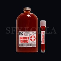 SFXKOREA 특수분장 액체피 EBA 인공피 Bright Blood 밝은 피 2oz 특수분장재료 분장용품 분장재료 분장소품 촬영소품 가짜피 인조피 할로윈 좀비분장