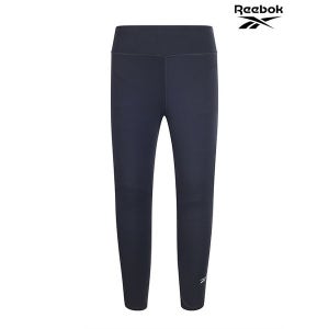 [리복]   Reebok 여성 블랙 트레이닝 RE 7부 레깅스 REPA1E007BK
