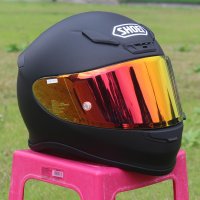 SHOEI Z7 고강도 ABS 오토바이 풀 페이스 헬멧 오토바이 레이싱 레저 여행용 보호 헬멧 매트