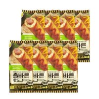 풀무원 올바른 핫도그 75g 5개입 8봉 총40개