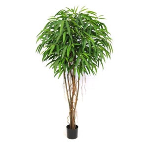 인조목 로얄 종려나무 롱포리아 윈드밀 180cm 2개 세트 실내 조경 장식 플랜테리어 조화 인조나무 화분