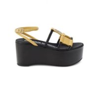 COSTUME NATIONAL 코스튬 내셔널 Leather Ankle Strap 샌들 - 102621