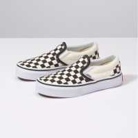 [반스] 키즈 체커보드 Slip-on 슬립온 VN000ZBUEO1 체크슬립온