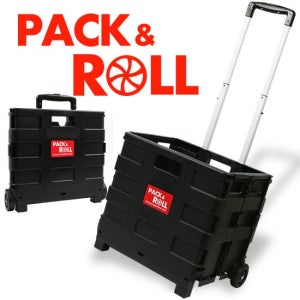 팩앤롤 접이식 핸드카트 쇼핑카트 중형