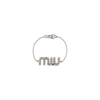 미우미우 여성 주얼리 Miumiu Crystal bracelet 2DNC 5JB297 F0OKL 344482