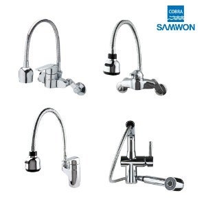 주방 수전 모음 (원홀싱크. 벽붙이싱크)