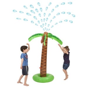 야자수 분수대 유아동 어린이 체육활동 운동 놀이 완구