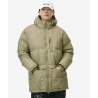 디키즈 DICKIES 커버 힙 후디드 다운 릴렉스드 롱 재킷 데저트 샌드 COVER HIP HOODED DOWN RELAXED LONG JACKET D