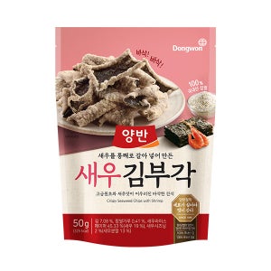 동원 양반 새우 김부각 50g x 8개