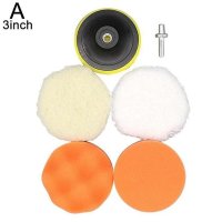 Car Wool Polishing Pad For Polisher Machine Waxin 01 3 inch