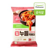 풀무원 고추장크림 밀누들 떡볶이 2인분 375g