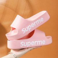 슈프림 supreme 어그 쪼리 슈프림 키높이 슬리퍼 여름 여자 남자 바캉스 호텔 리조트 40 41