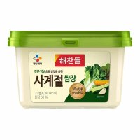 CJ제일제당 해찬들 사계절 쌈장 3kg x2개