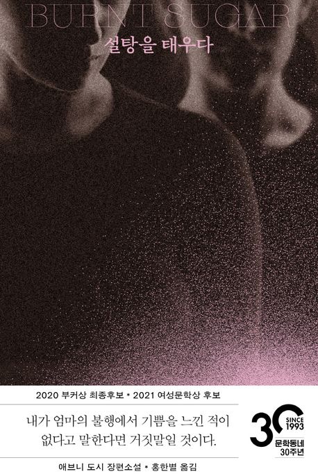 설탕을 태우다: 애브니 도시 장편소설 표지