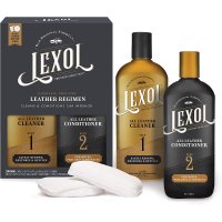 Lexol 차량용 가죽 클리너 관리 키트 가구 신발