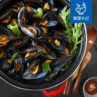 국내산 통영 자숙 피홍합 1kg 냉동 홍합 (손질 세척)  1개