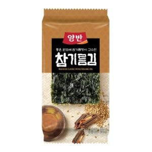 동원 양반 참기름김 식탁김 4.5g x 12봉 x 5개 (총 60봉)