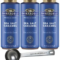 Ghirardelli Chocolate Company 기라델리 씨 솔트 카라멜 소스 454g 3통 1 36kg