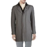 콜한 남성 피코트 Solid Wool-Blend Coat LIGHT 자켓 770662