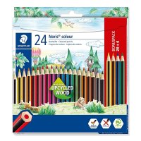 STAEDTLER 185 C24P 노리스 색연필 다양한 20개 팩 4개 - 스테들러