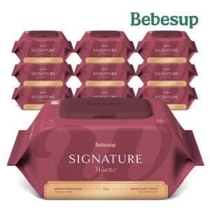 [베베숲] 아기물티슈 시그니처 위드레드 70매 10팩
