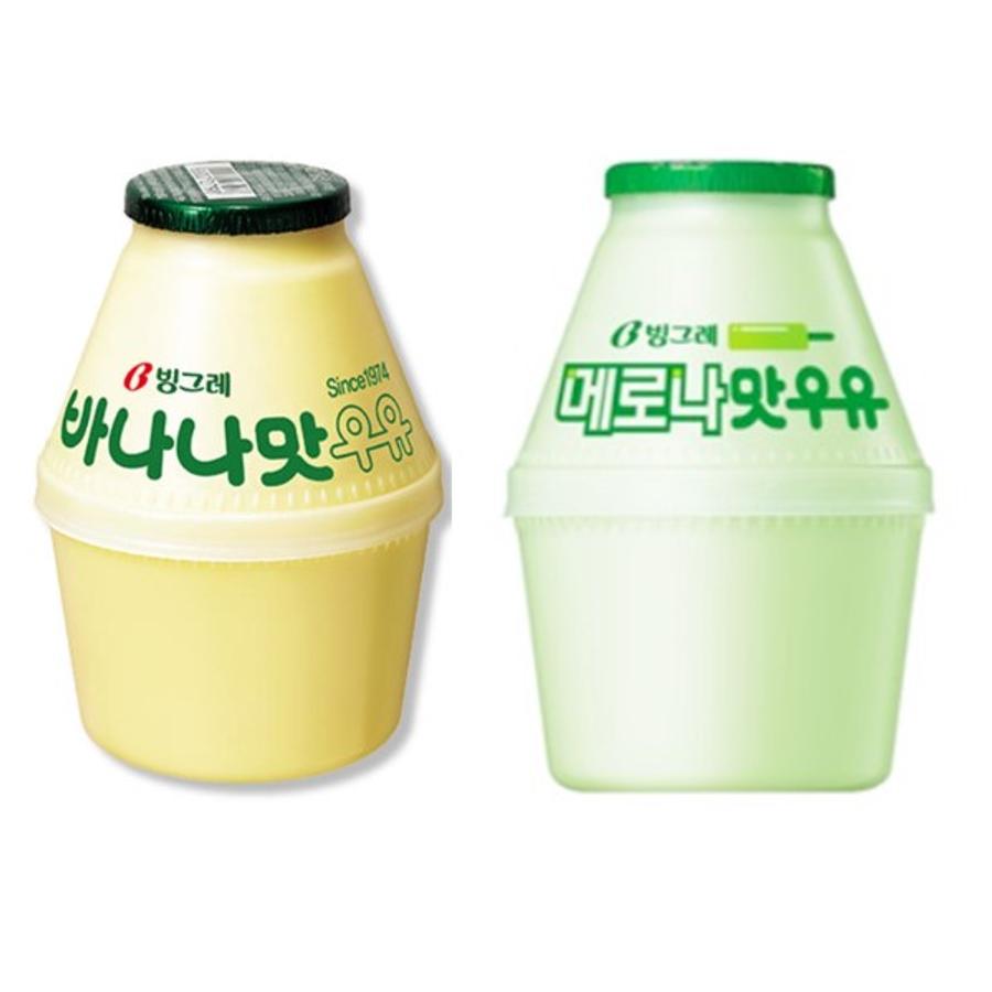 바나나우유 메로나우유