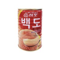 삼포식품 삼포 백도 슬라이스 400g