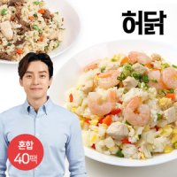 허닭 허닭 닭가슴살 곤약 볶음밥 250g 10종 혼합 10팩