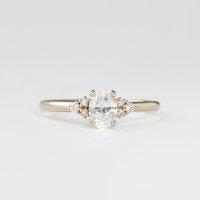 누니주얼리 Oval cut 웨딩링 for Engagement