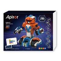 Apitor (Apitor) APITOR RobotX 교육 장난감 블록 프로그래밍 로봇 키트