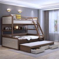 3층 수면 캡슐 다자녀 기숙사 복층 벙커 퀸 수납 쇼파 애기 침대