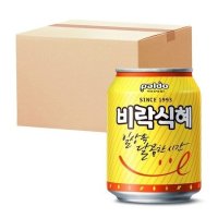 팔도 비락 식혜 238ml x 48캔 사무실 접대용 대용량 음료