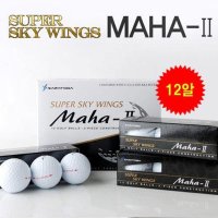 사라토가 비거리 전용 골프공 SUPER SKY WINGS 마하II 골프공 12알 1더즌