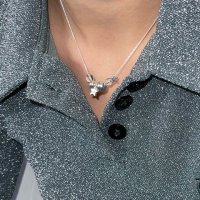 [이지띵즈]Silver Star Quartz Made Necklace