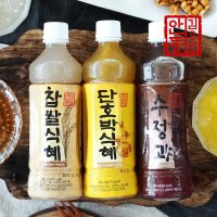 안동김유조 전통 찹쌀식혜 단호박식혜 수정과 12병 세트