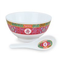 중식 그릇 식기 장수 디저트 볼 슈프림 셋트 Longevity Soup Set 숫가락 젓가락