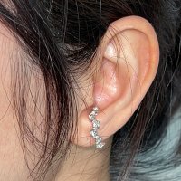 [이지띵즈]Silver Ivy Earcuff