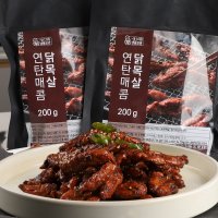 국내산 닭 목살 연탄 양념 닭목살구이 200g