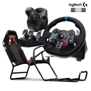 P 로지텍코리아 G29 레이싱휠 +쉬프트+ GT Lite 레이싱시트