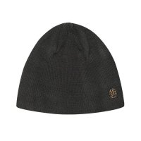 MARITHE FRANCOIS GIRBAUD CIRCLE LOGO BEANIE charcoal