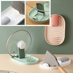 더에잇 접이식 조리도구 정리대 주방용품홀더 뚜껑거치대 국자받침대 뚜껑받침