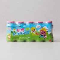 (새벽배송 가능상품)피코크 핑크퐁 유기농인증 요구르트 100ml*5