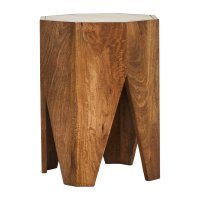 하우스닥터 Okta stool 33x45 cm Mango wood