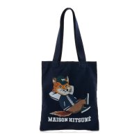 메종키츠네 MAISON KITSUNE 페드로 메종 키츠네 드레스드 폭스 토트백 NA NA KU05002WW0008NA