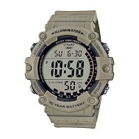 카시오 Quartz Date Indicator Tan Band 51 Watch AE1500WH-5AV